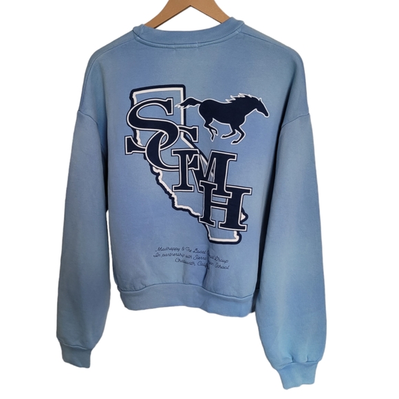 🆕️ Madhappy Sierra Canyon Trailblazers Collab Crewneck Pullover Sweatshirt - Picture 8 of 11